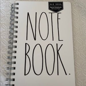 Rae Dunn spiral notebook
